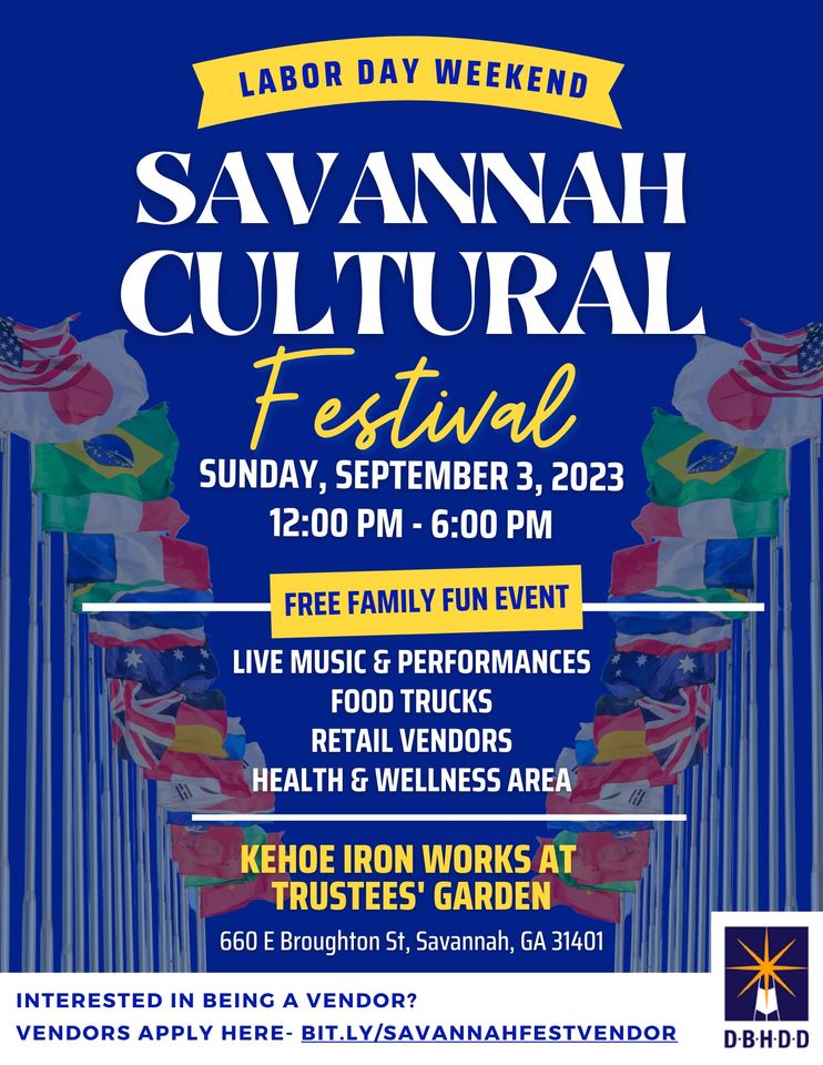 Savannah Cultural Festival Savannah Master Calendar