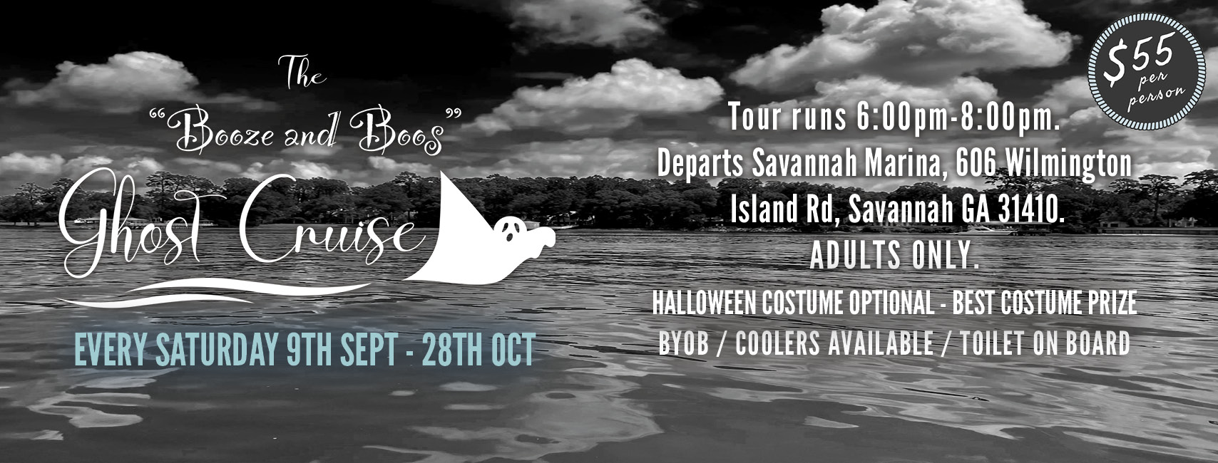 Booze and Boos Ghost Cruise