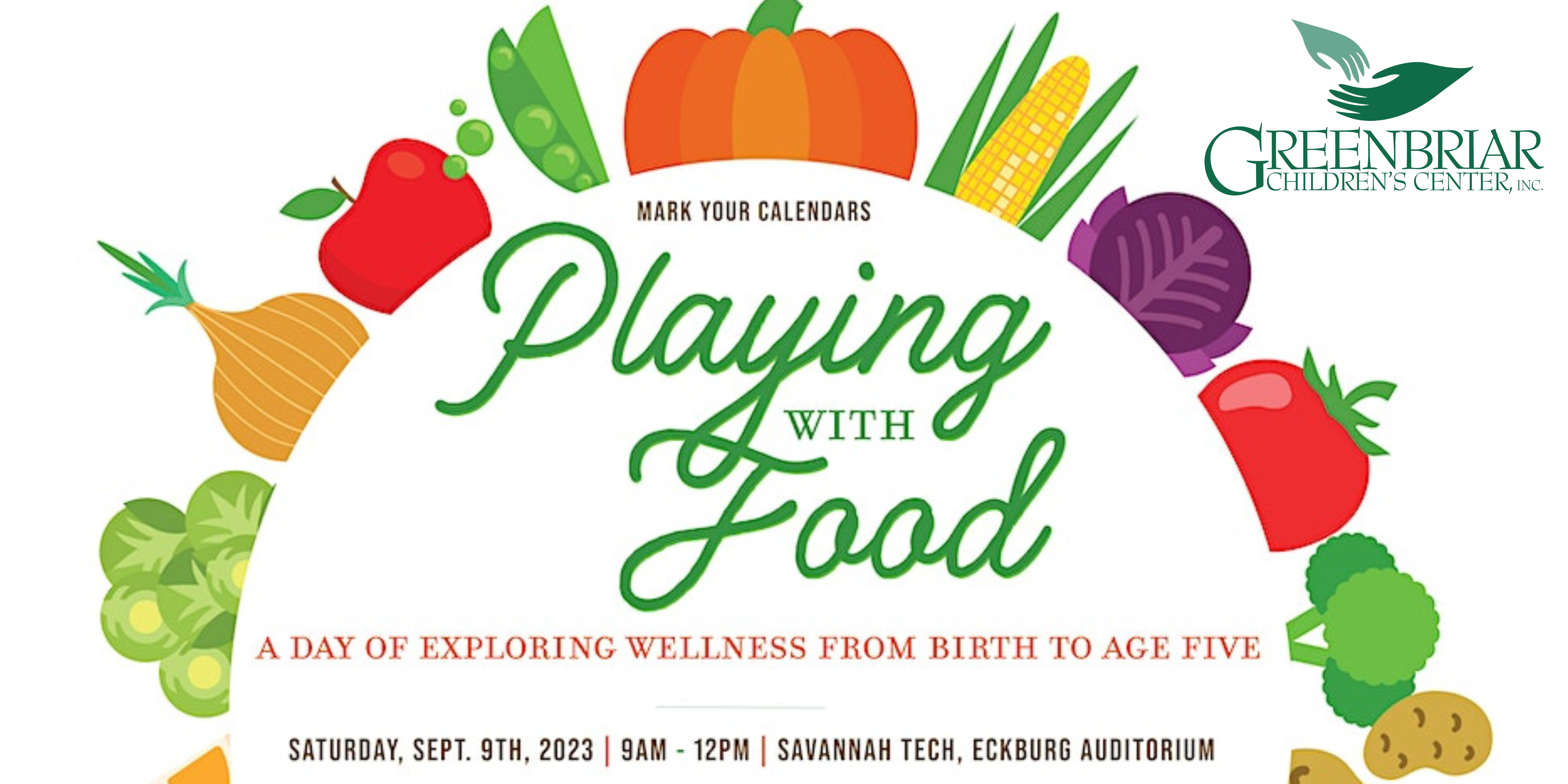 Greenbriar Childrens Center Hosts Community Nutrition Event, Playing with Food