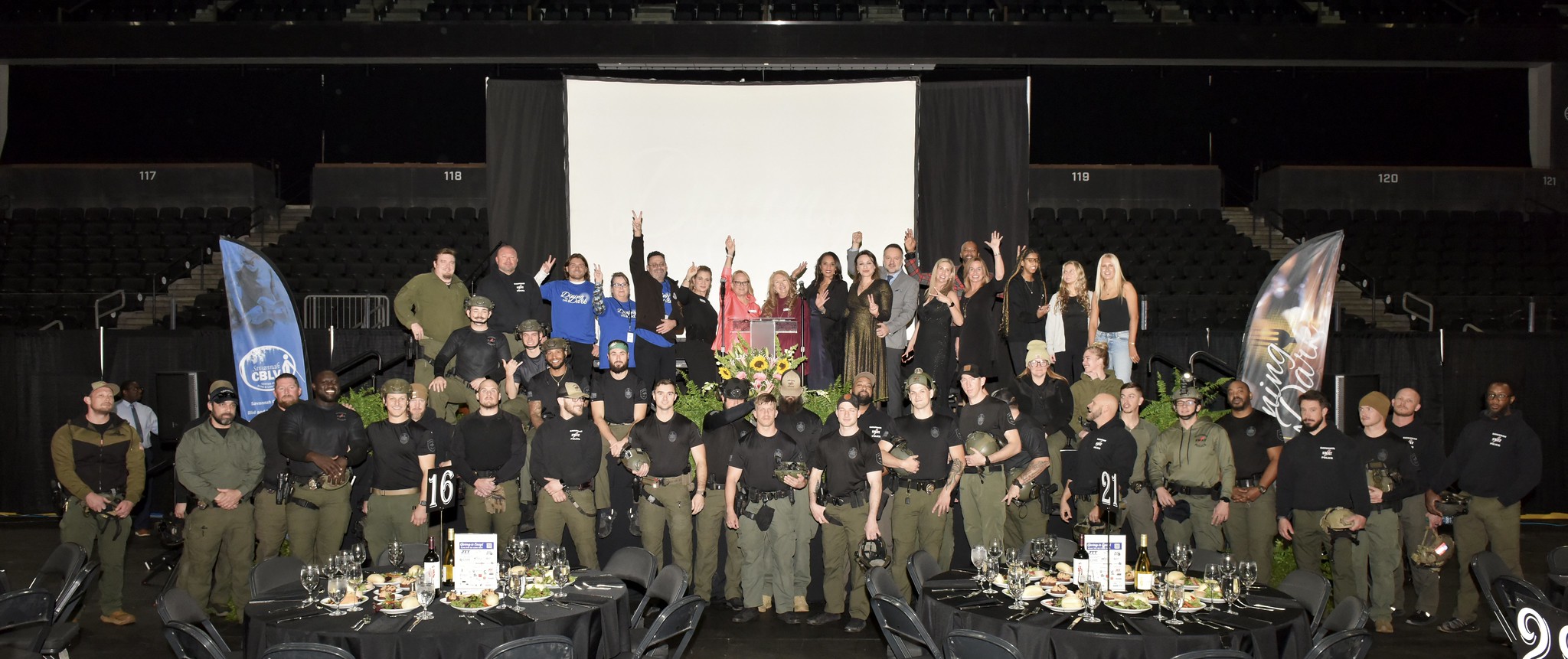 Savannah Blind and Low Vision Center Dining in the Dark 2024 Savannah