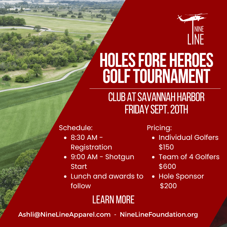 Holes Fore Heroes Golf Tournament Savannah Master Calendar