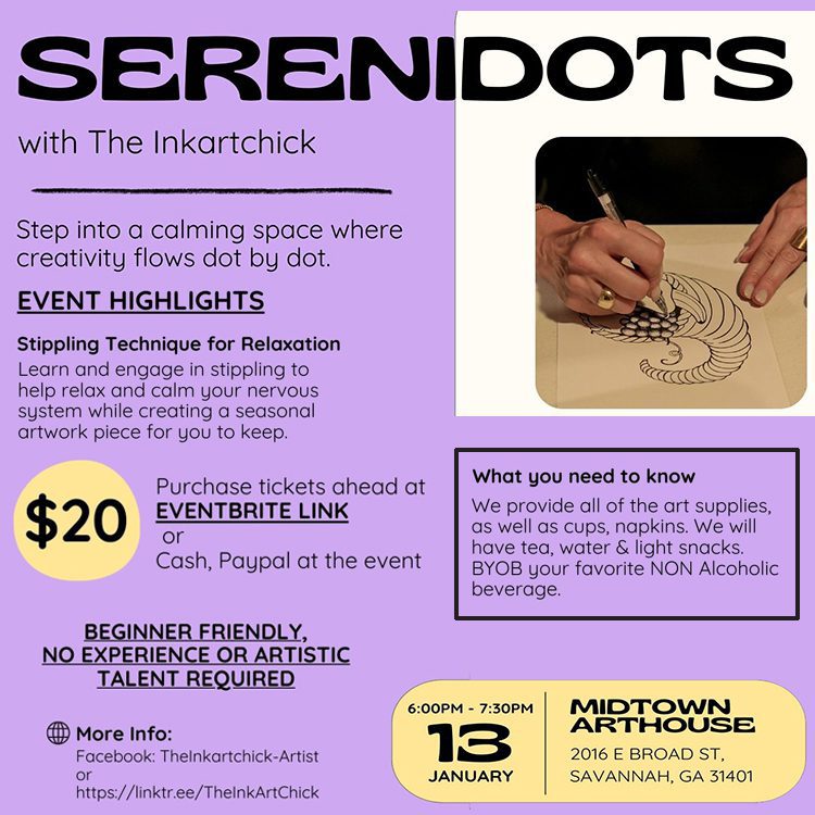 Serenidots – Jan Flyer – 1
