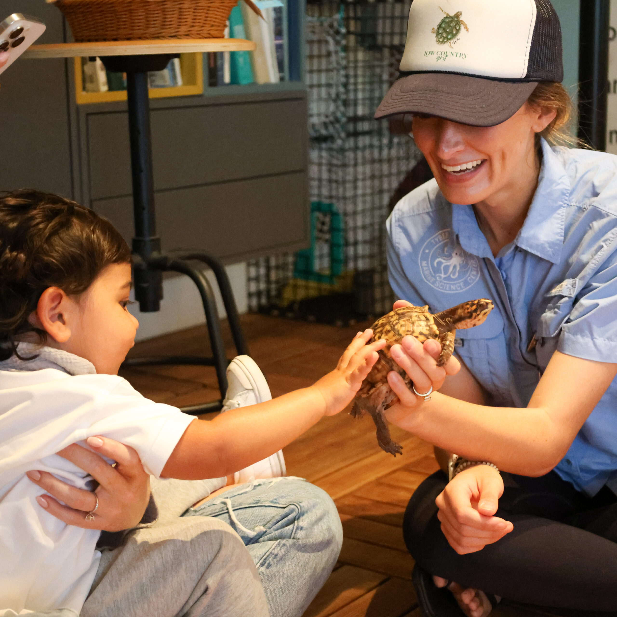 Toddler Thursday at Tybee Island Marine Science Center!