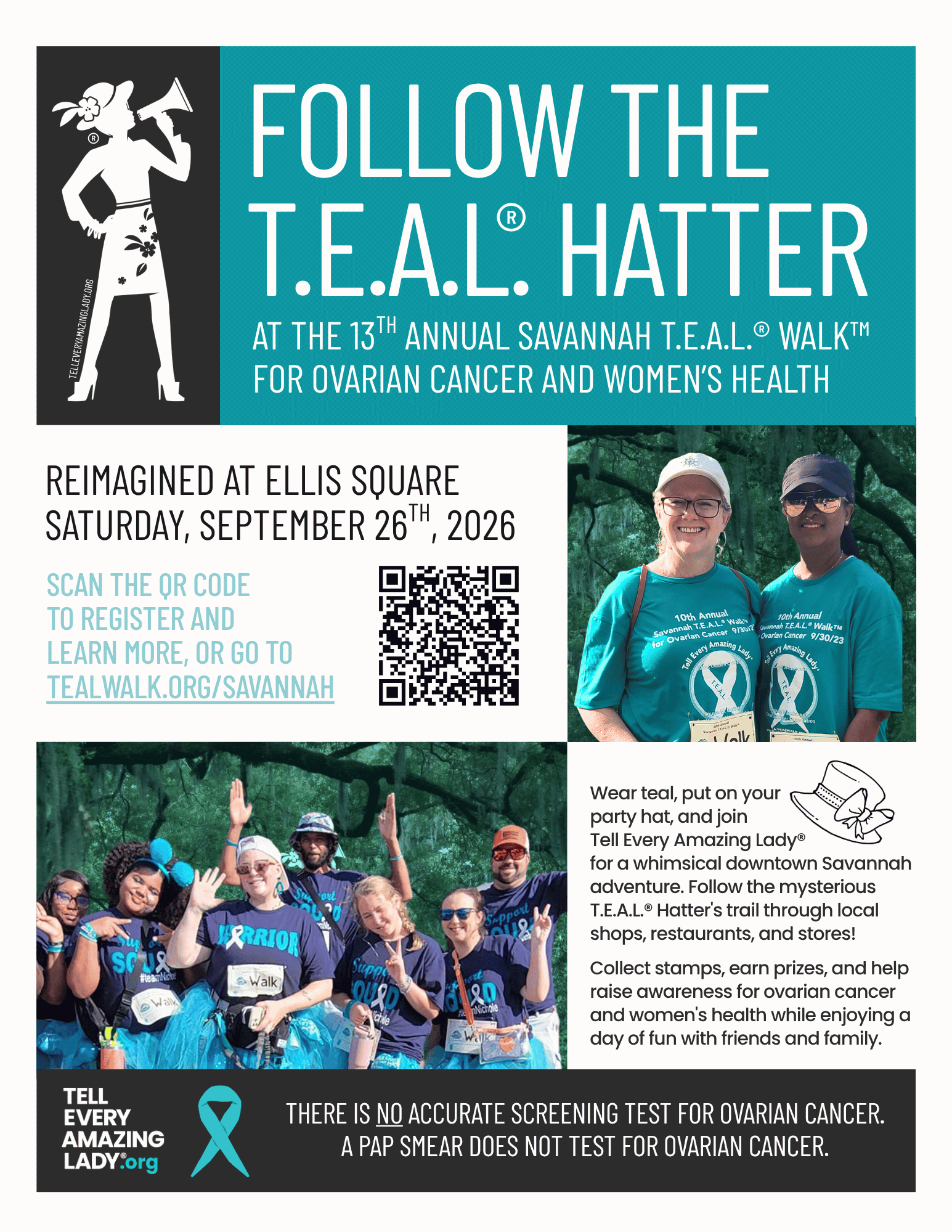 Savannah T.E.A.L. Event Flyer
