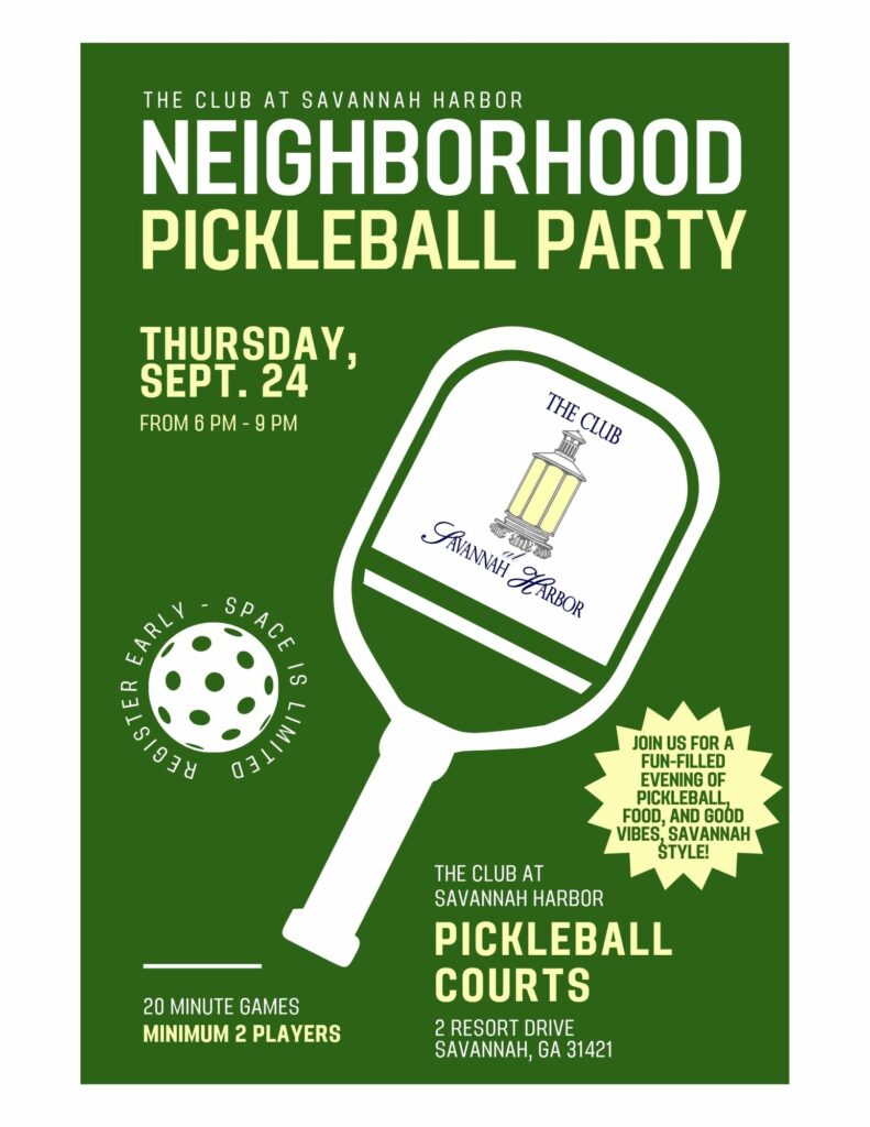 Neighborhood Pickleball Party