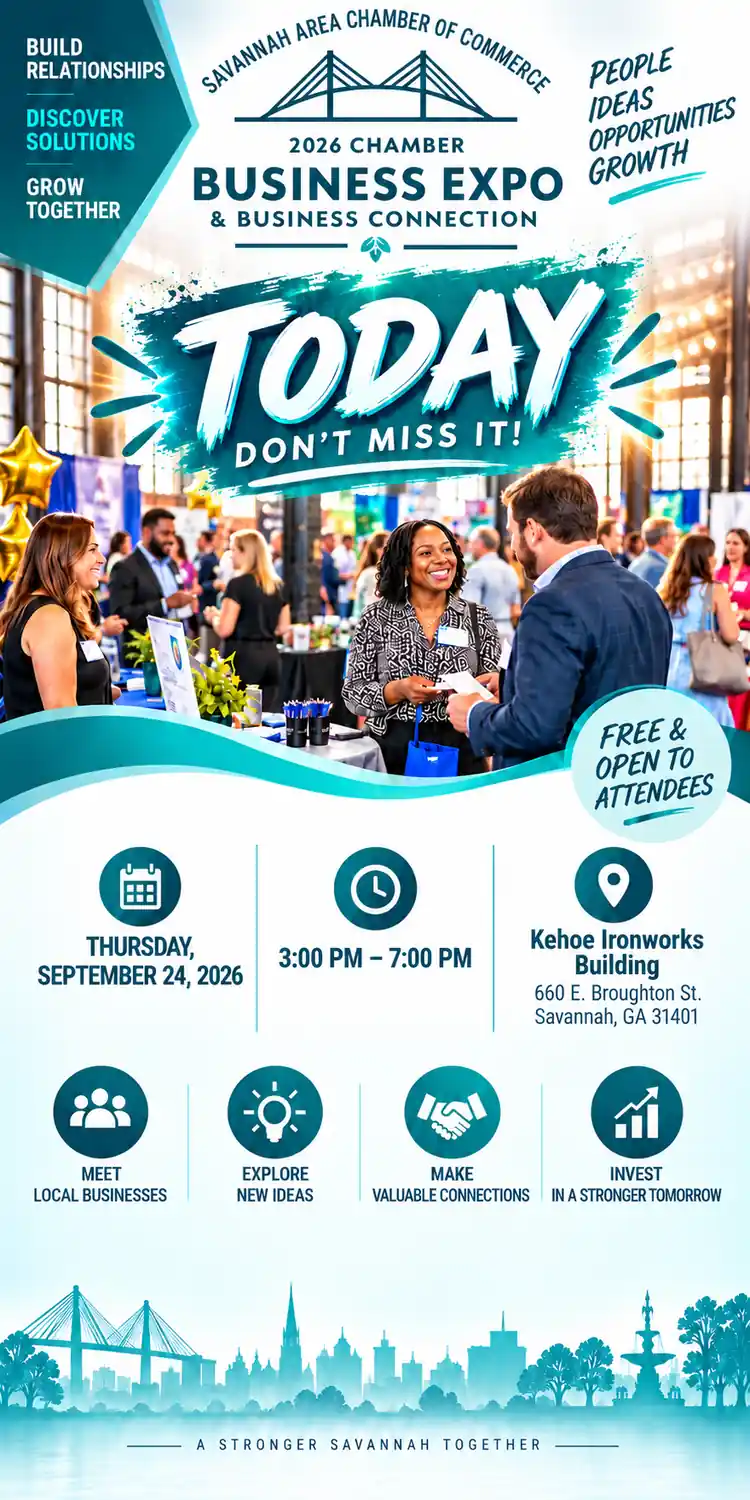 2026 Savannah Area Chamber Business Expo — Today