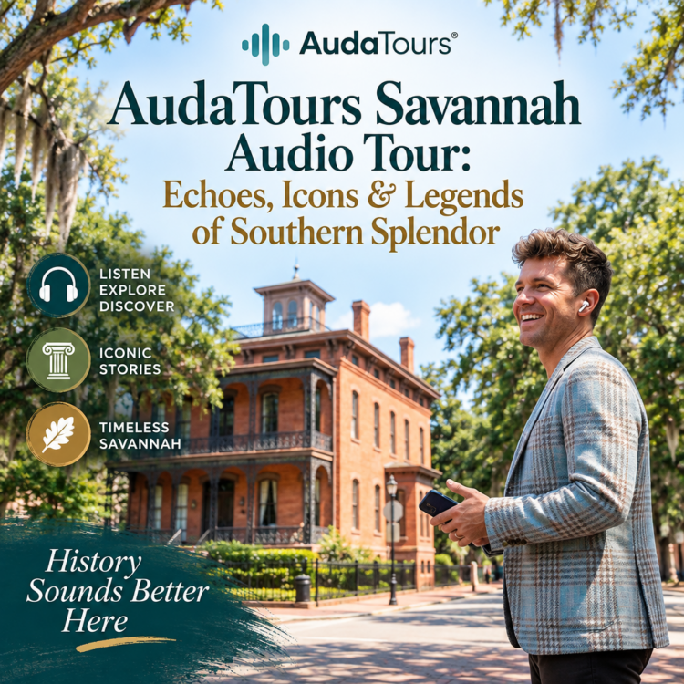 AudaTours Savannah Audio Tour: Echoes, Icons & Legends of Southern Splendor