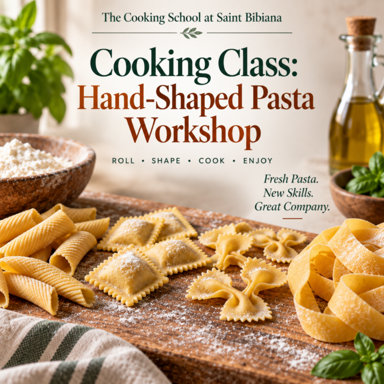 Cooking Class: Hand-Shaped Pasta Workshop