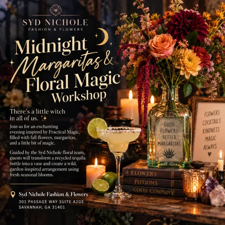 Midnight Margaritas & Floral Magic Workshop