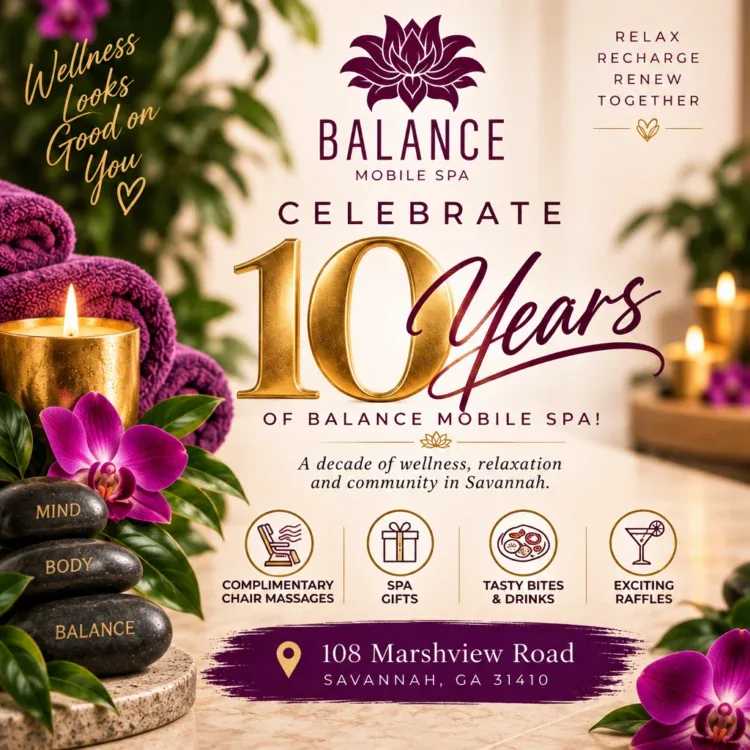 Celebrate 10 Years of Balance Mobile Spa!