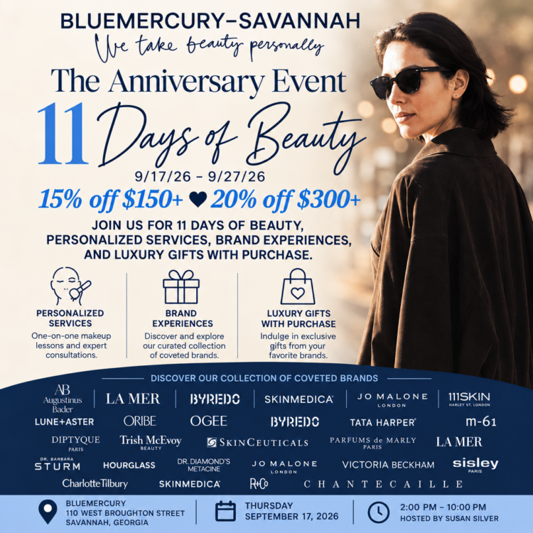 Bluemercury-Savannah Anniversary Event