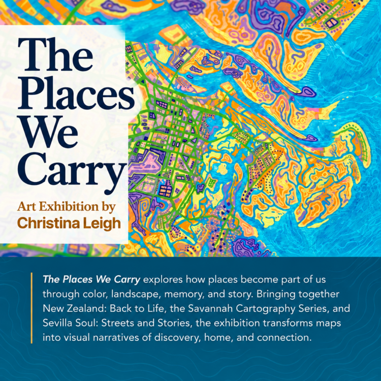 The Places We Carry | Art Exhibition by Christina Leigh